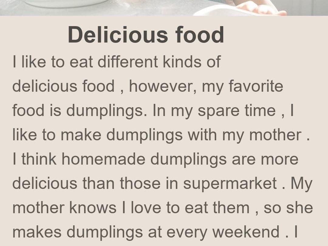 美味的英语:用丰富词汇精准描述食物,告别只会说delicious的尴尬 美味的英语:用丰富词汇精准描述食物,告别只会说delicious的尴尬